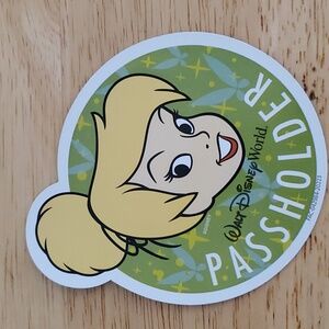 WDW Passholder Tinkerbell Magnet